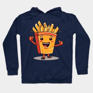 kawaii french fries T-Shirt cute potatofood funny Hoodie